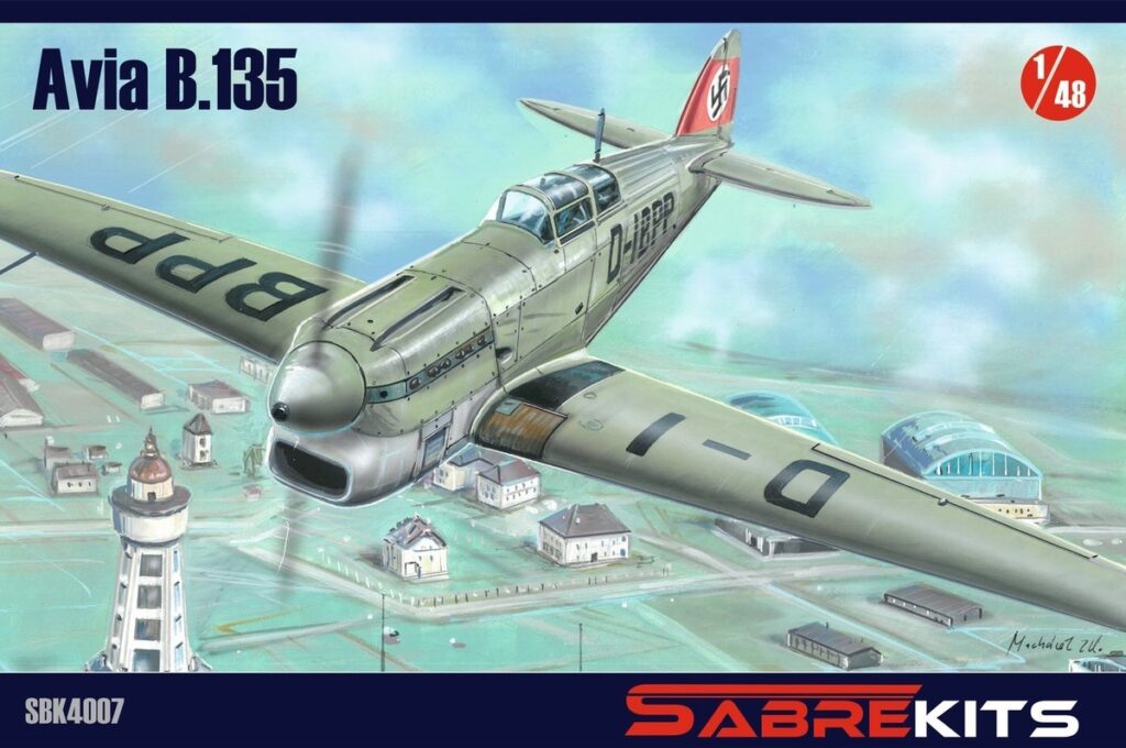 Sabre Kits Announces 1:48 Scale Avia B.135