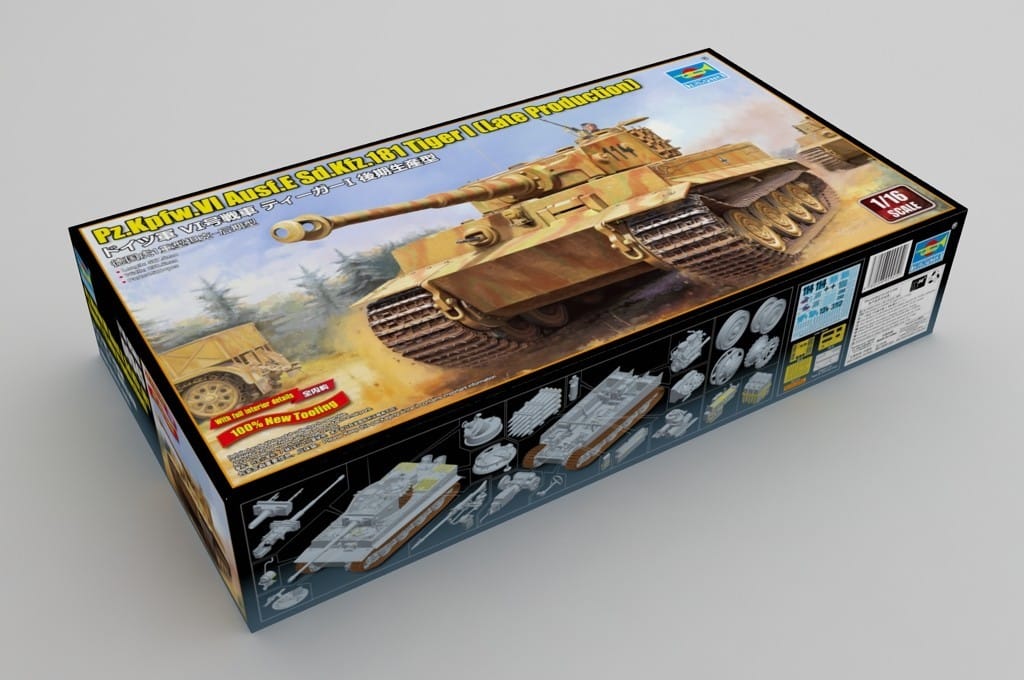 Trumpeter's Tiger II Announcement Changed to Late Production Tiger I Box