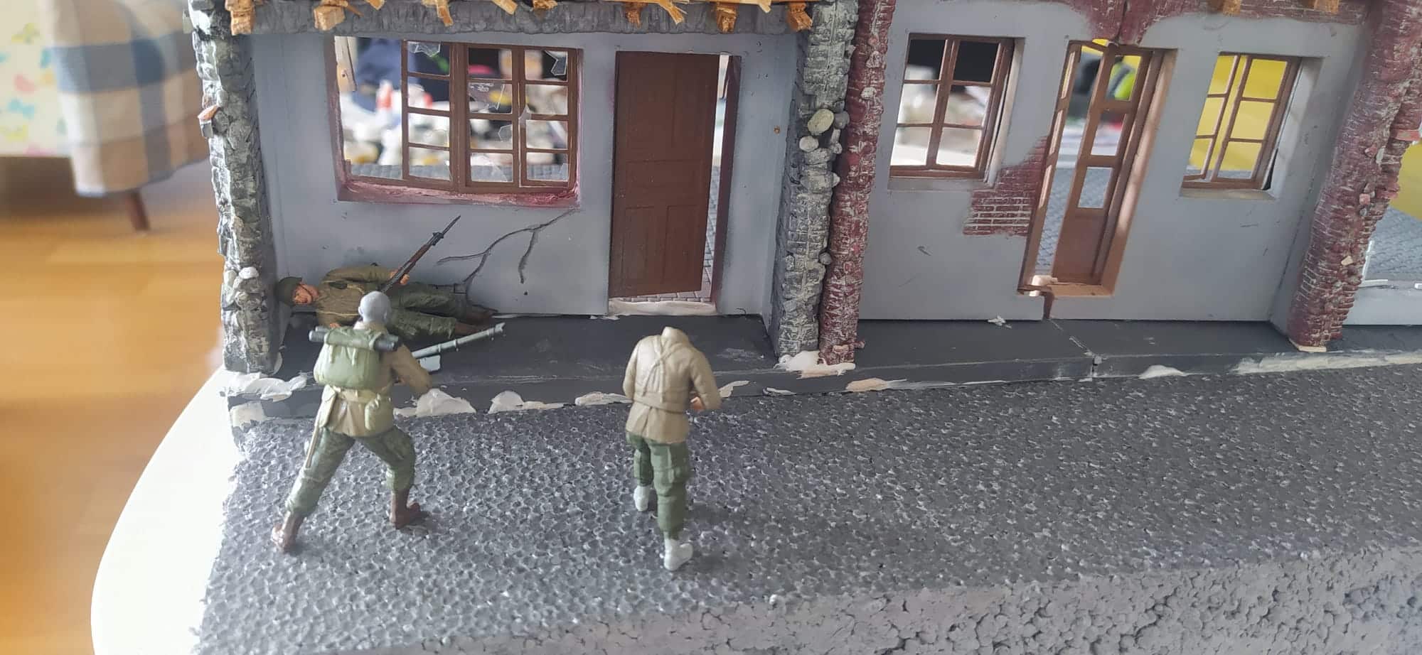A scene from the Remagen street battles-15