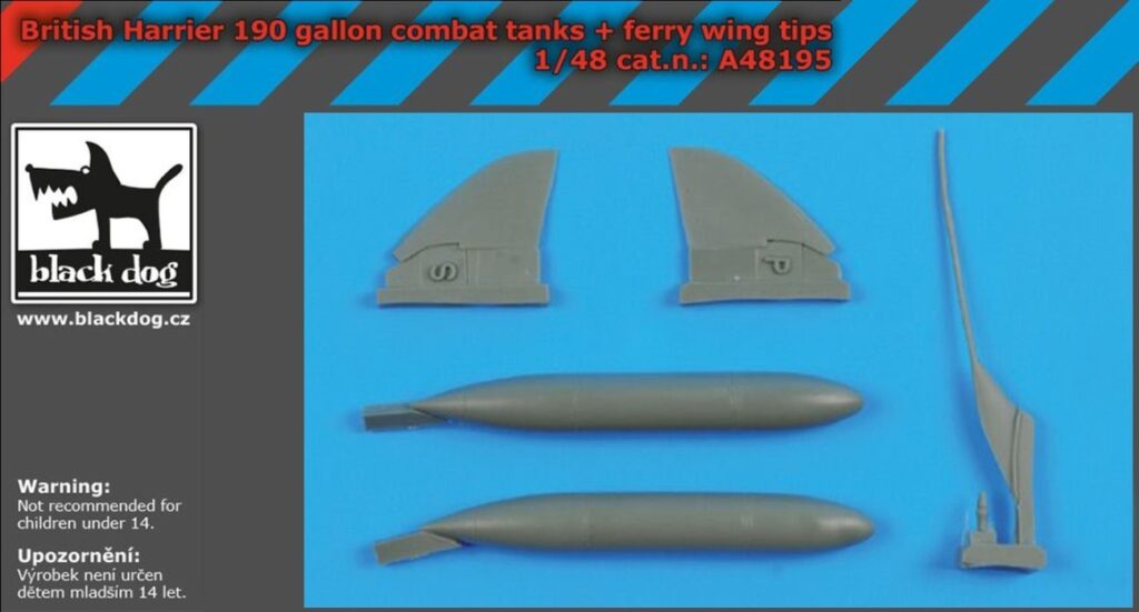 Black Dog Releases New 1:48 Scale Hawker Siddeley Harrier Accessories Cover