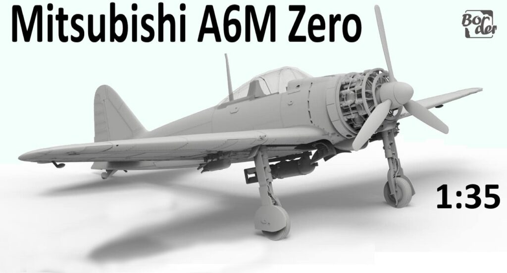 Border Models Teases Upcoming Release of 135 Scale Mitsubishi A6M Zero