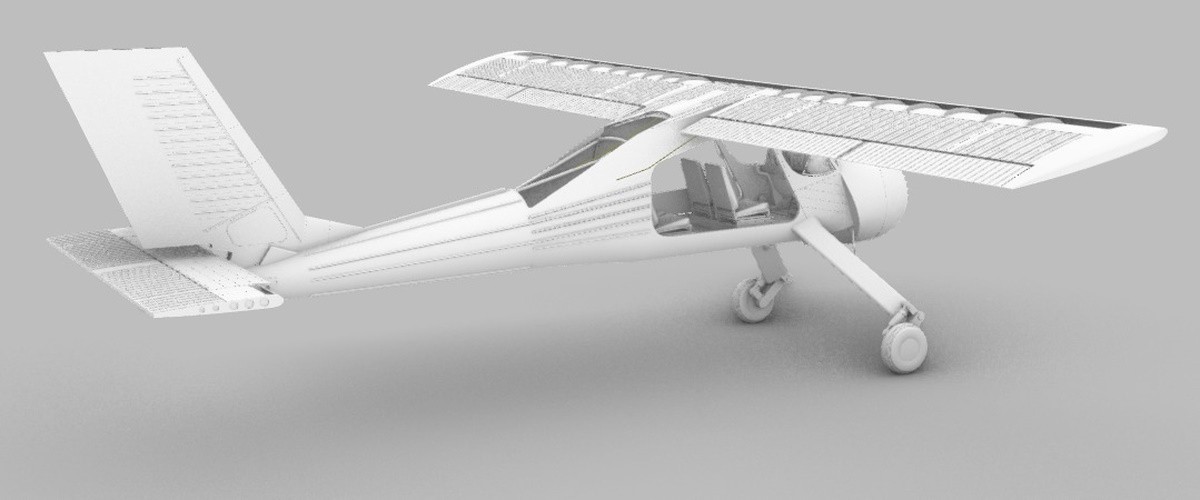 3D Poish Wings PZL 104 WILGA Latest Renders-6
