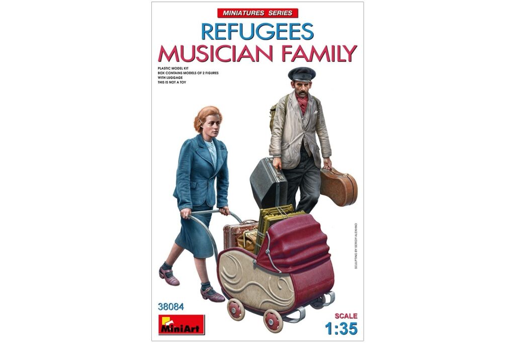 38084 Refugees. Musician Family