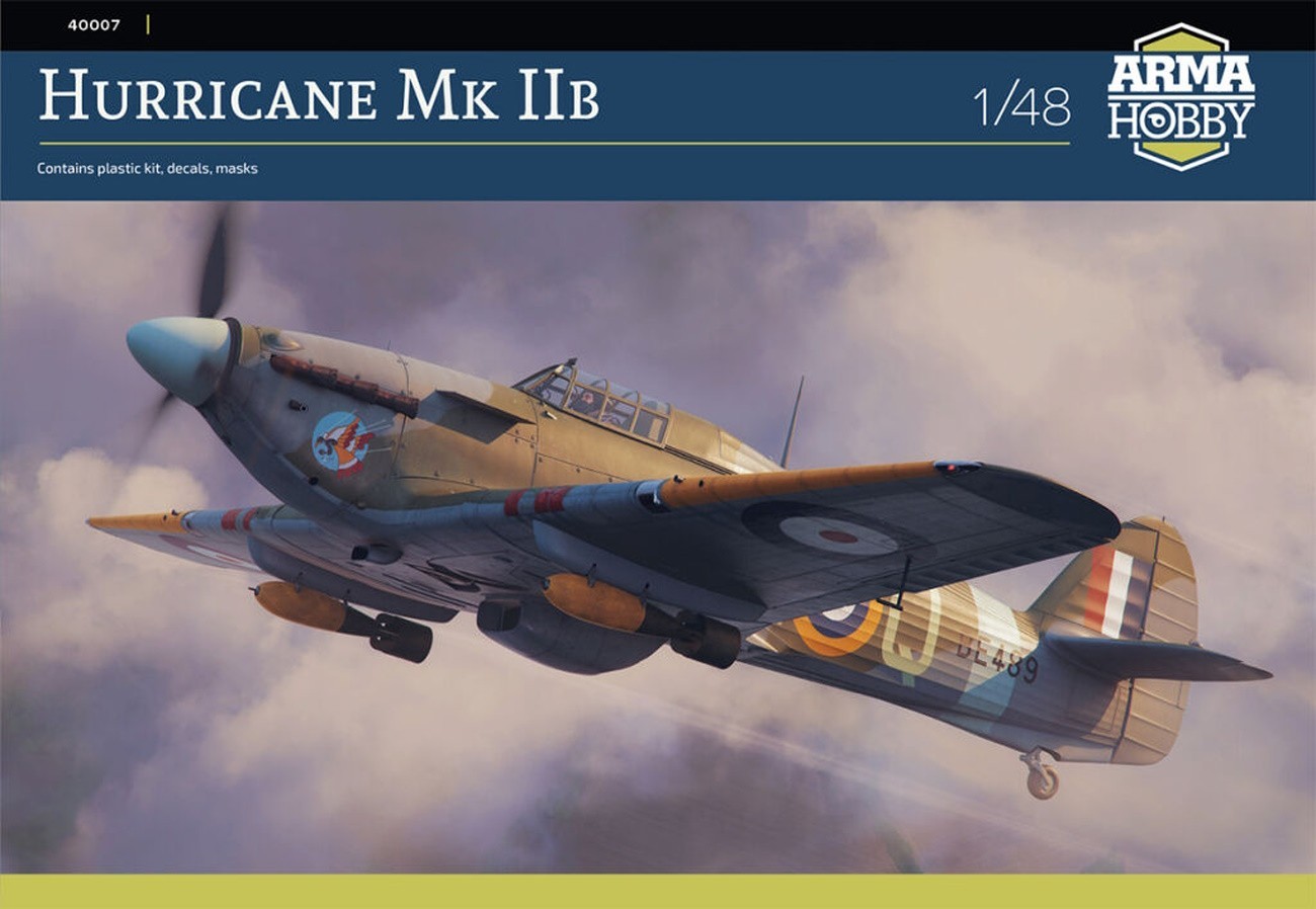 Arma Hobby 1/48 Hurricane Mk IIb Box Art