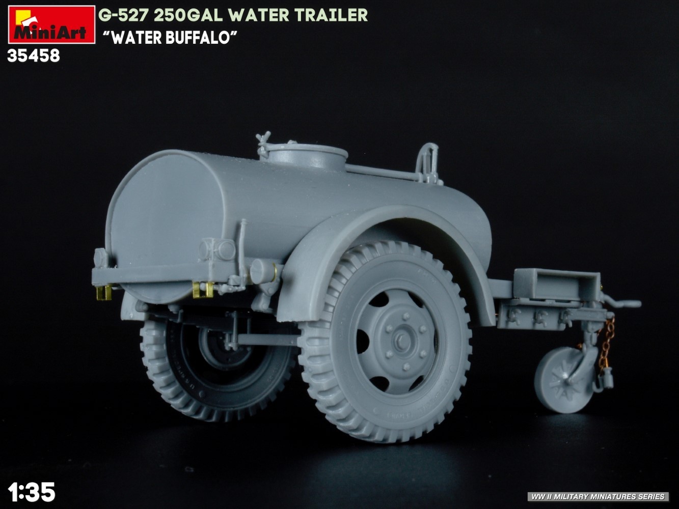 MiniArt G-527 250GAL Water Trailer “Water Buffalo” Test Build