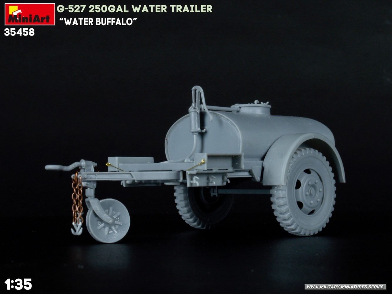 MiniArt G-527 250GAL Water Trailer “Water Buffalo” Test Build-2