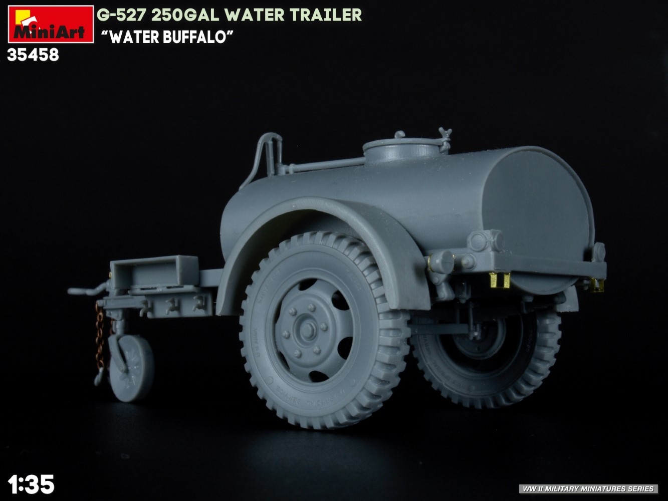 MiniArt G-527 250GAL Water Trailer “Water Buffalo” Test Build-3