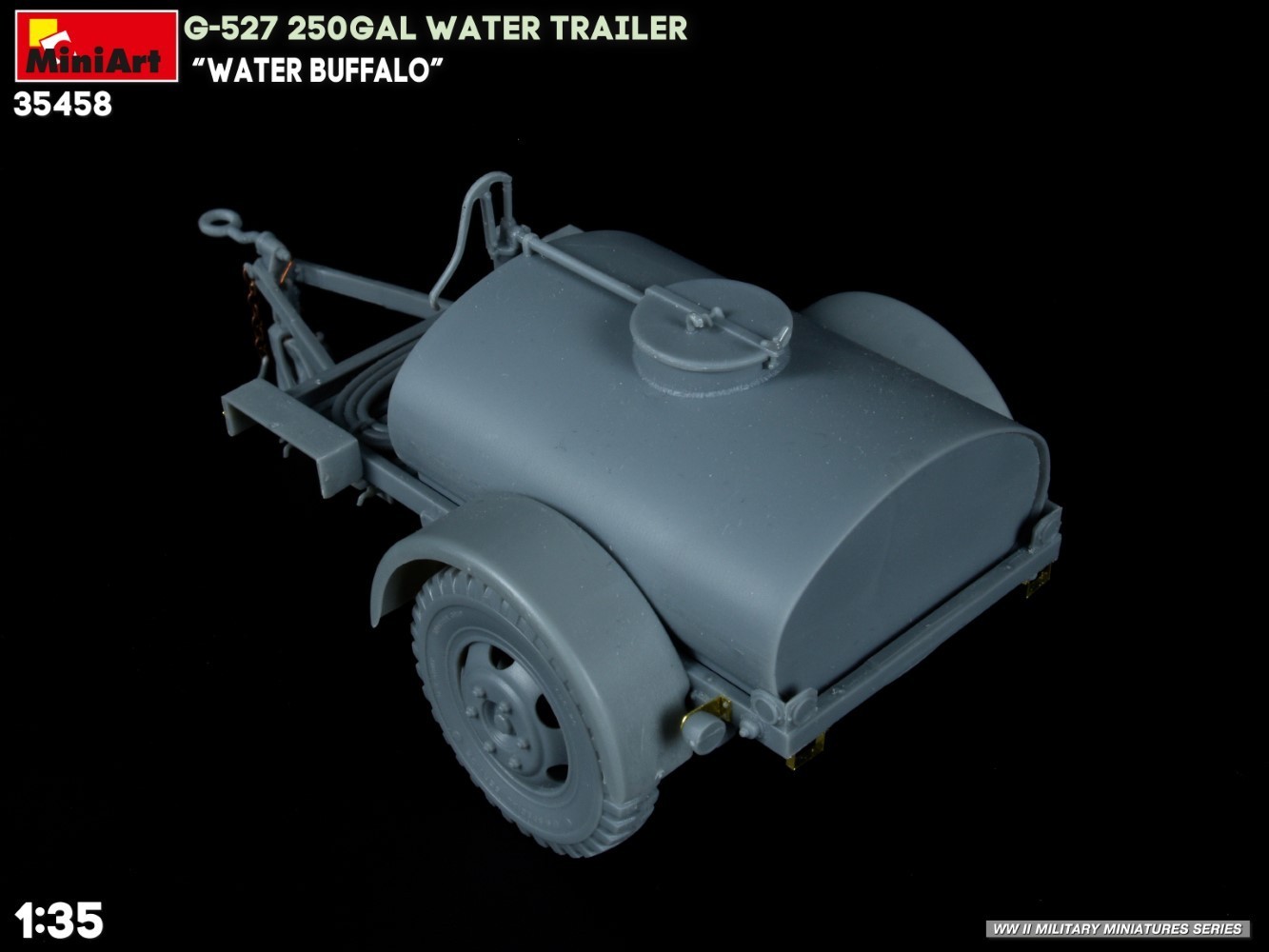 MiniArt G-527 250GAL Water Trailer “Water Buffalo” Test Build-7