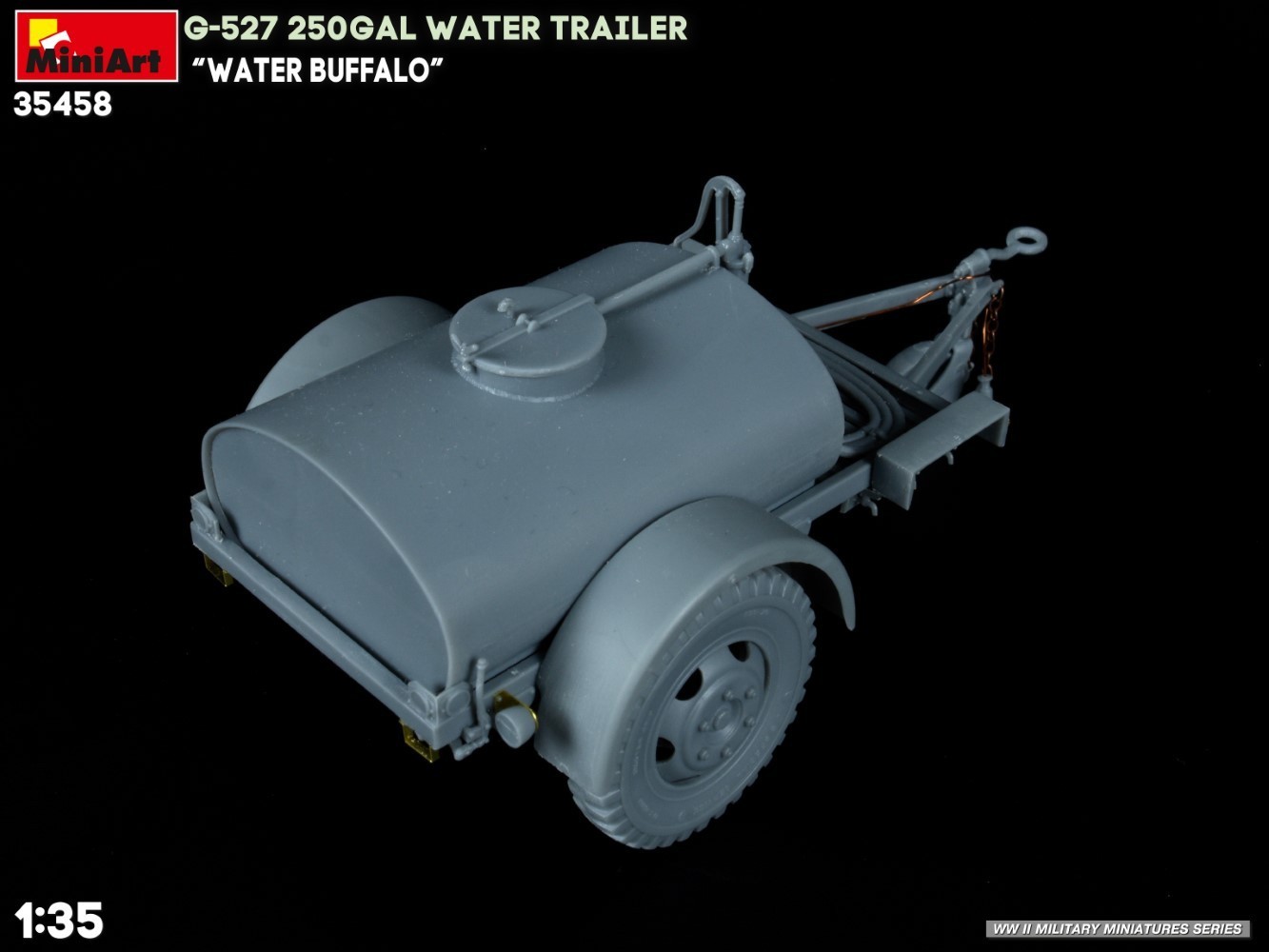 MiniArt G-527 250GAL Water Trailer “Water Buffalo” Test Build-8