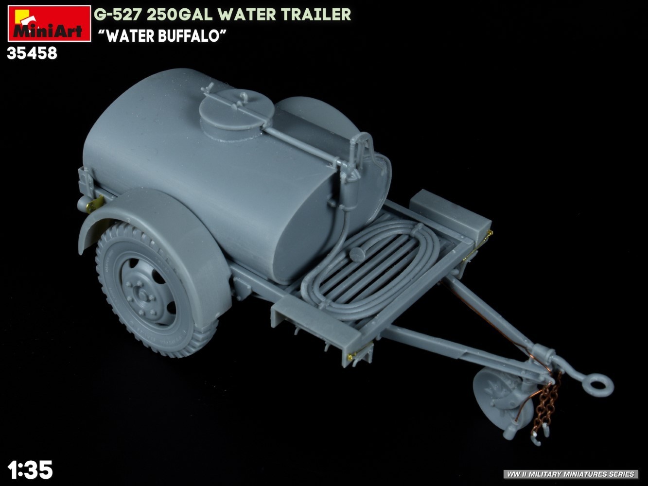 MiniArt G-527 250GAL Water Trailer “Water Buffalo” Test Build-9