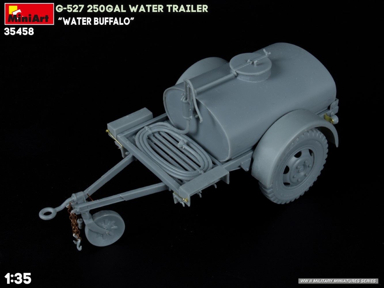 MiniArt G-527 250GAL Water Trailer “Water Buffalo” Test Build-10