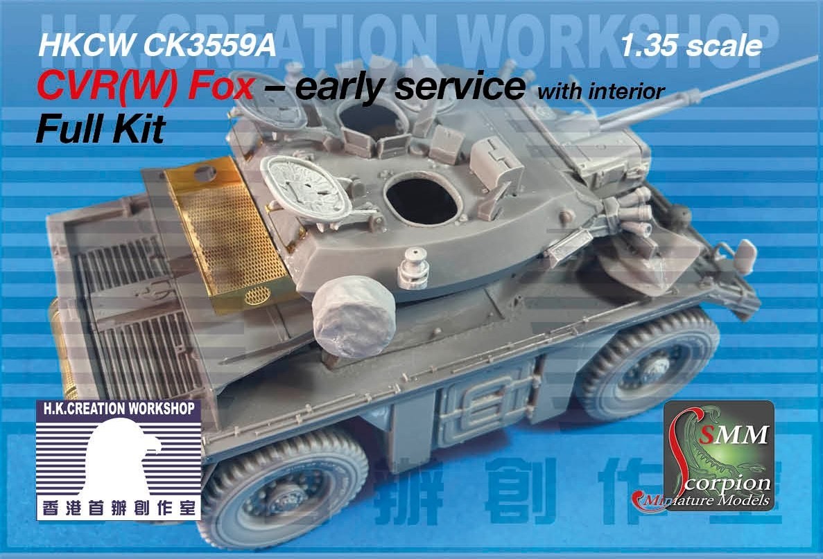 Scorpion Miniature Models New 1/35 HKCW CVR(w) Fox Box Art