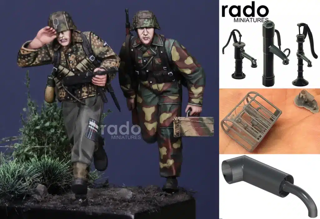 Rado Miniatures Adds 3D Printed Details to Hetzer Models