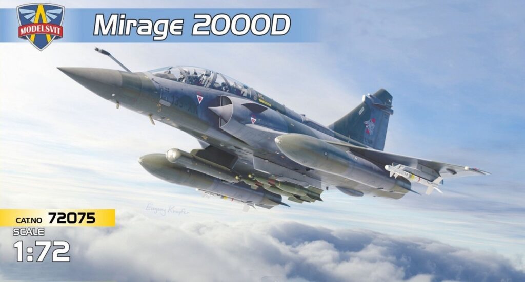 Mirage 2000D Sprue Shots