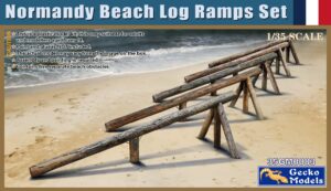 1/35 Scale Normandy Beach Log Ramps Set