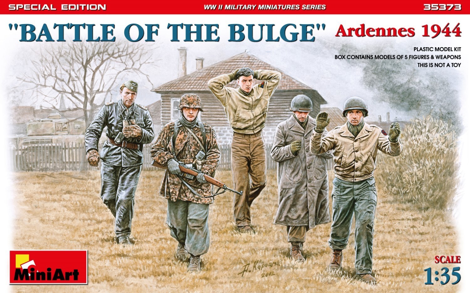 MiniArt 35373 "BATTLE OF THE BULGE". Ardennes 1944. SPECIAL EDITION