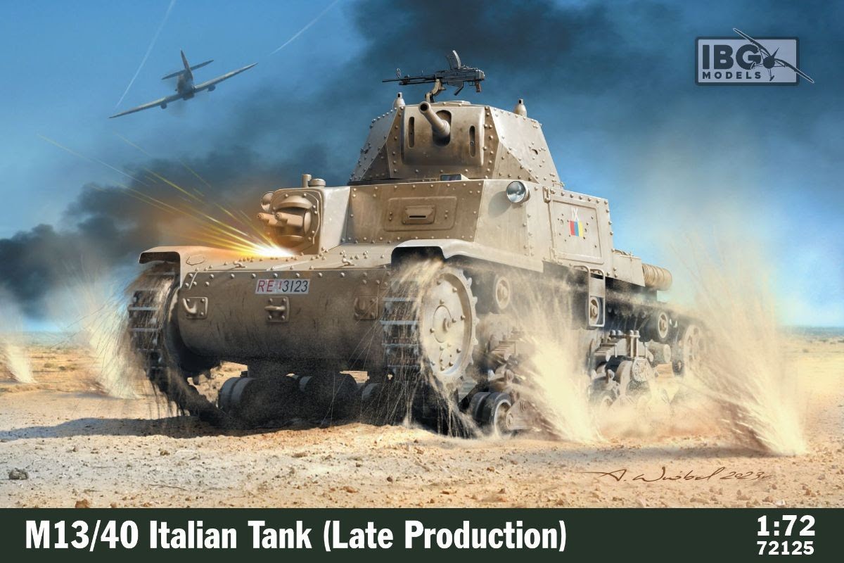 Italian M13/40 Carlo Armato Tank III Series (Final Production Type) | HLJ.com