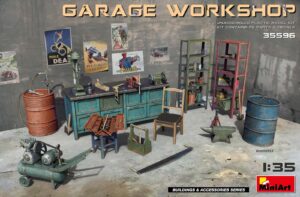MiniArt 1/35 Garage Workshop
