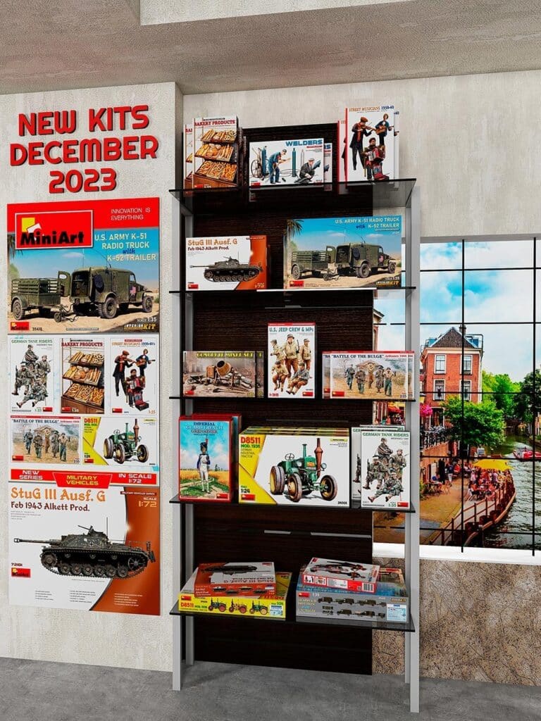 MiniArt Releases New Kits for December 2023