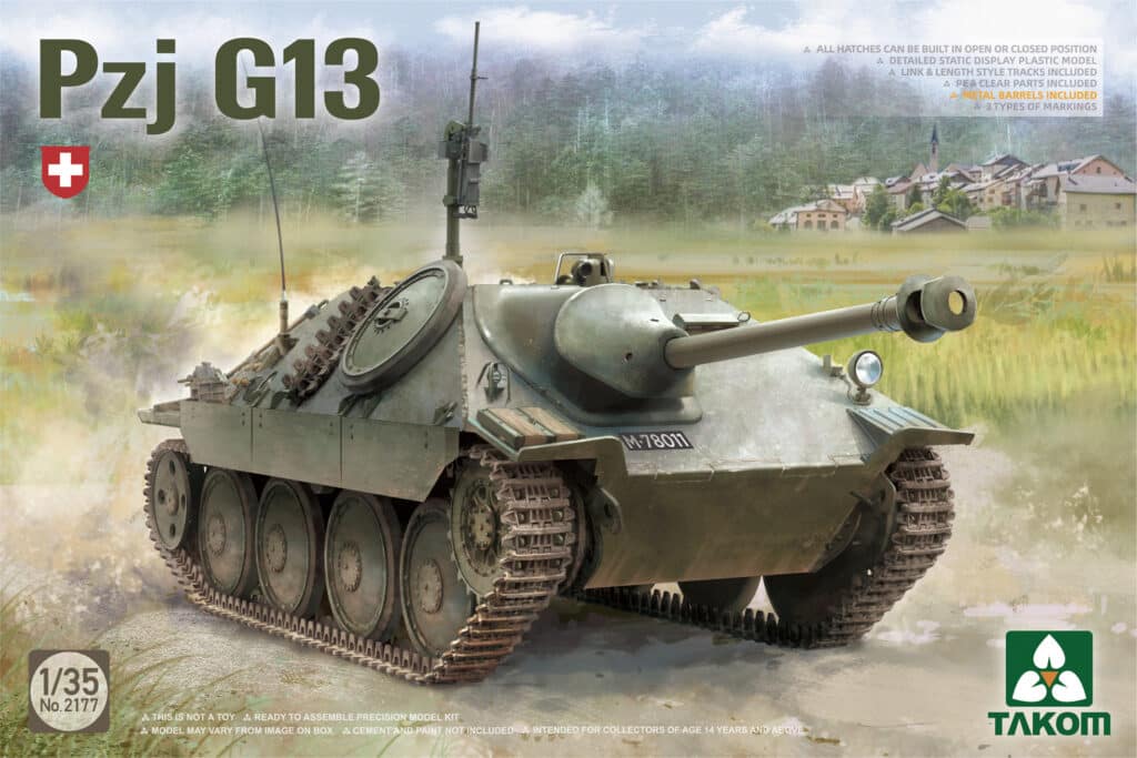 Takom Pzj G13 tank