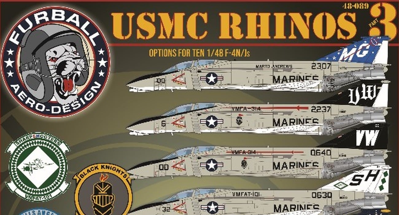 USMC Rhinos Decal Set Released