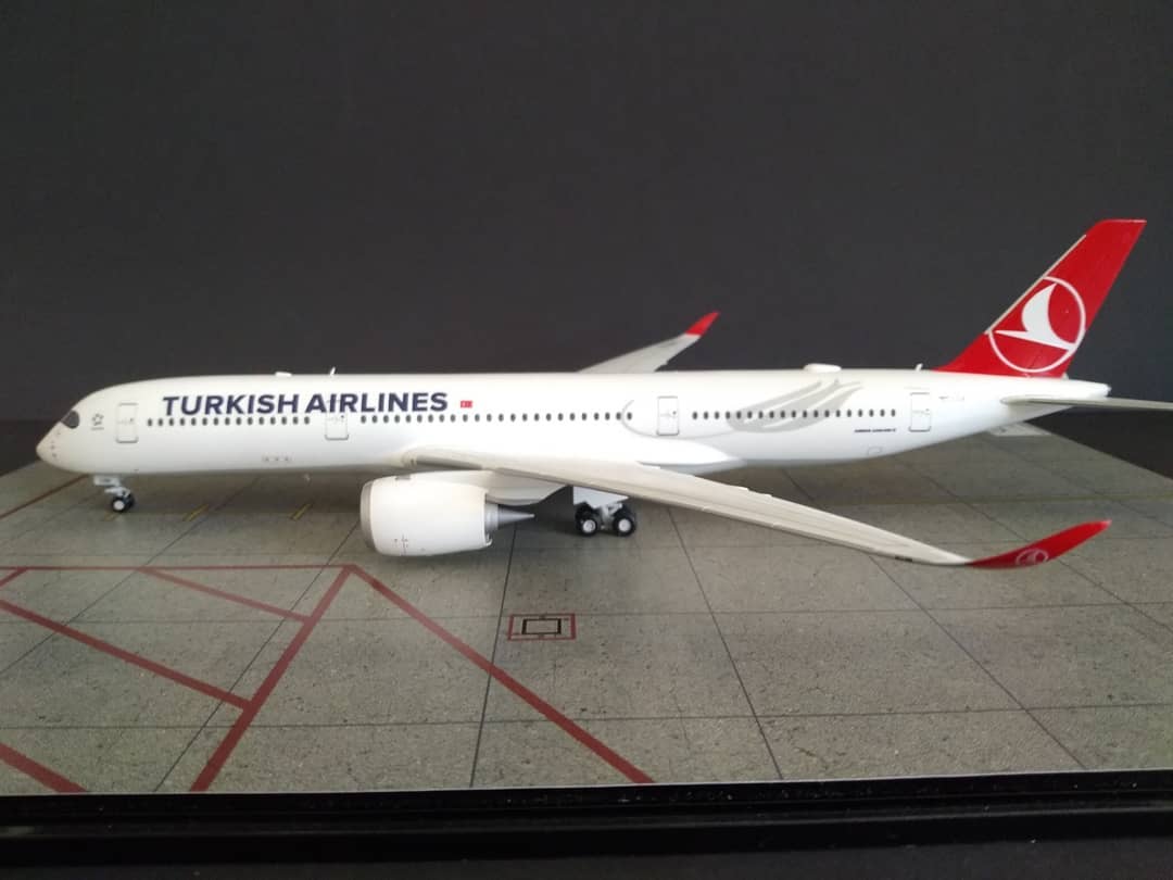 Türk Hava Yolları filosunun yeni gözdesi olan Airbus A 350-900
Fabrika seri no 4...