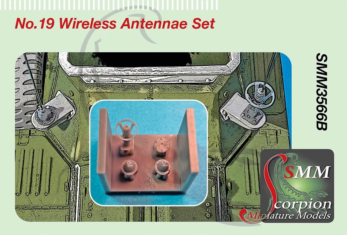 SMM3566B No.19 Wireless Antennae Set