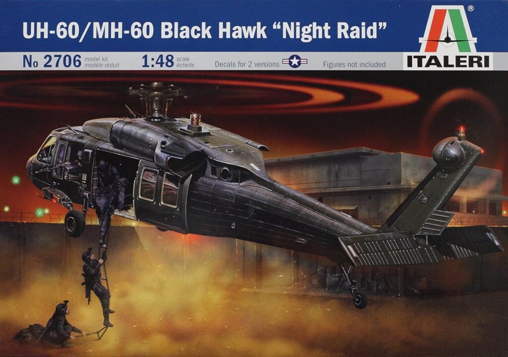Italeri  510002706 – 1:48 UH-60A Black Hawk Night Raid