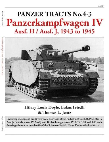 Panzer Tracts No.4-3: Panzerkampfwagen Iv Ausf.h and J