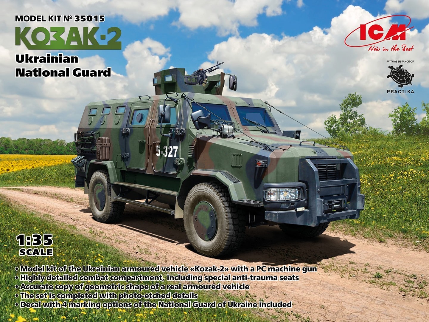SOON ON SALE! 'Kozak-2' Ukrainian National Guard