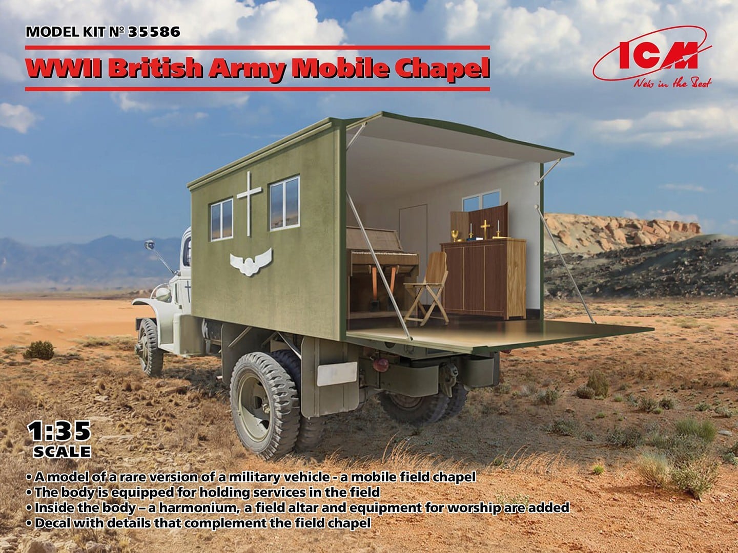 SOON ON SALE! WWII British Army Mobile Chapel