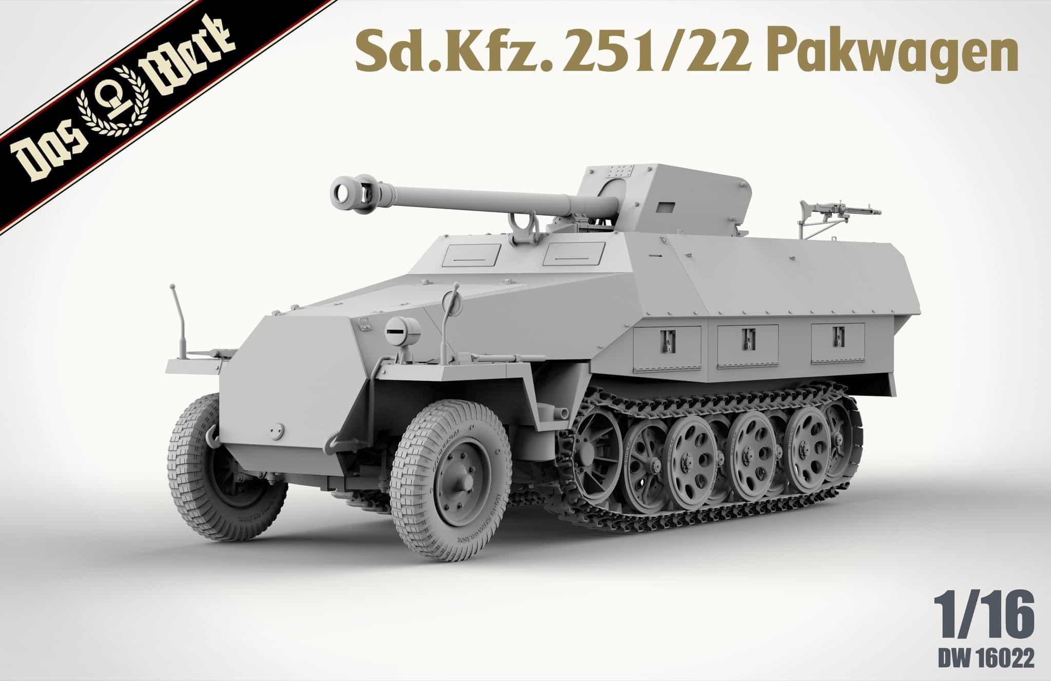 Sd.Kfz. 251/22 Pakwagen from Das Werk