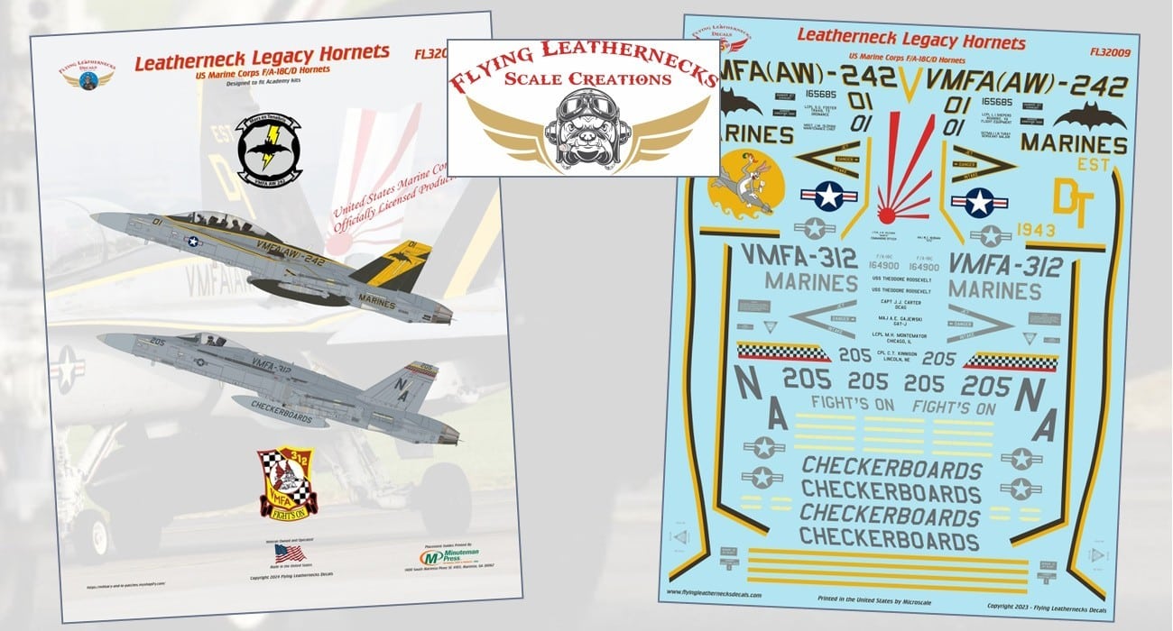 Decals: Leatherneck Legacy Hornets