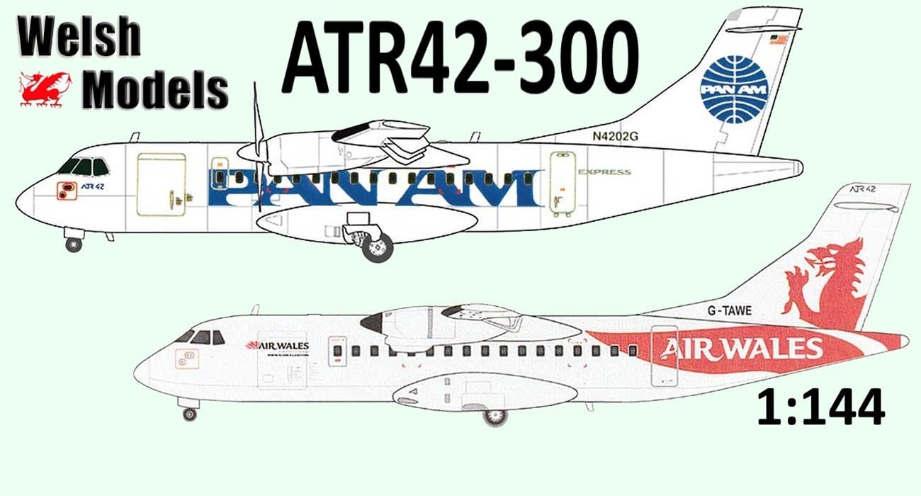 Pan Am Express & Air Wales ATR42-300's Released