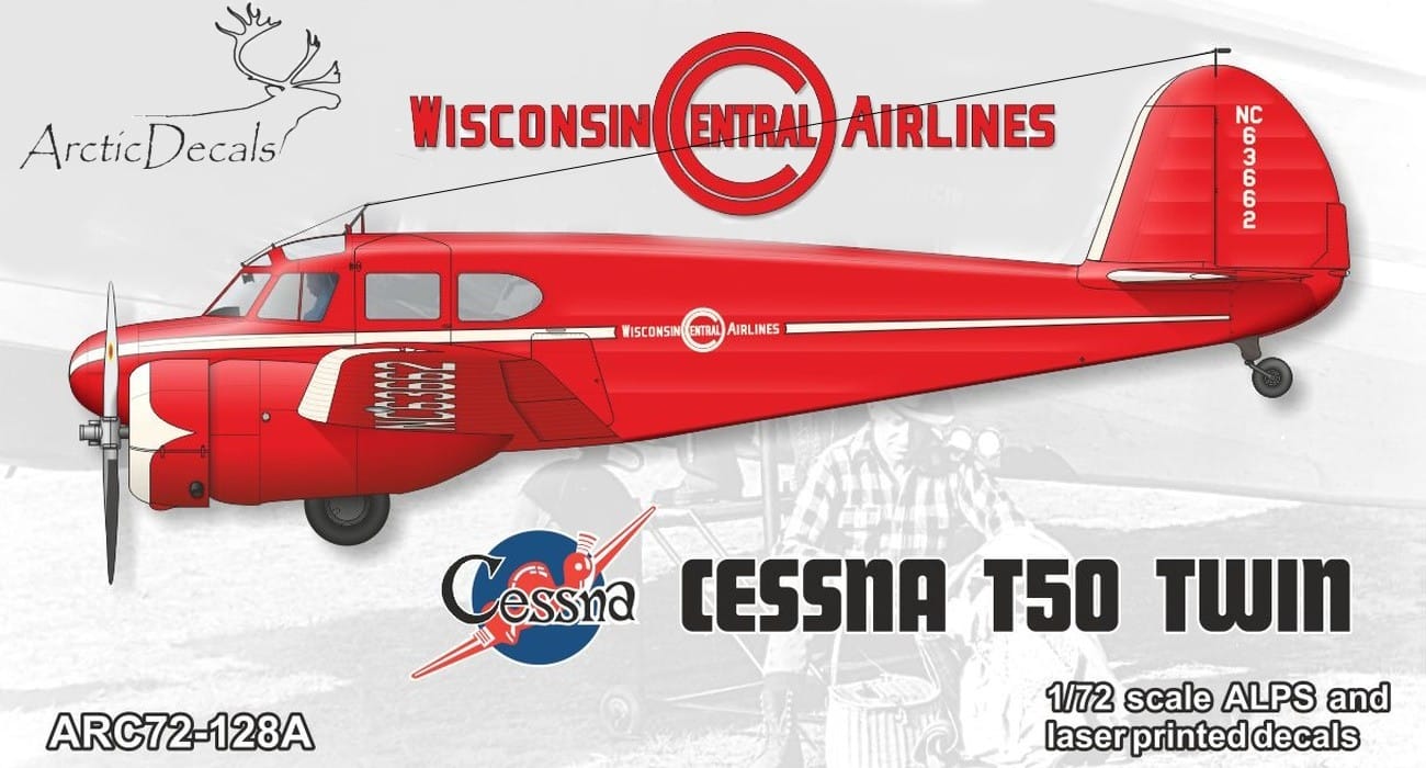 Wisconsin Central Airlines Cessna Bobcat Decal Set Released