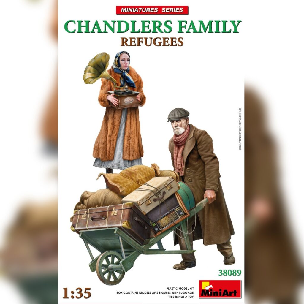 38089 REFUGEES. CHANDLERS FAMILY