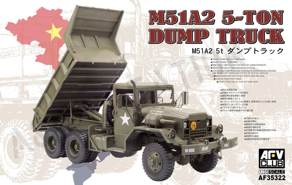 AFV Club: M51A2 5-Ton Dump Truck