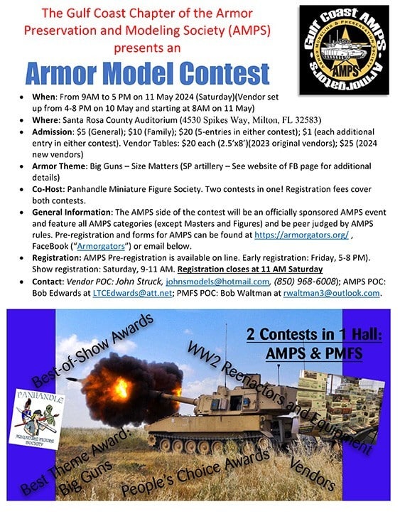 Armorgeddon II - Armor Model Contest and Show - May 2024