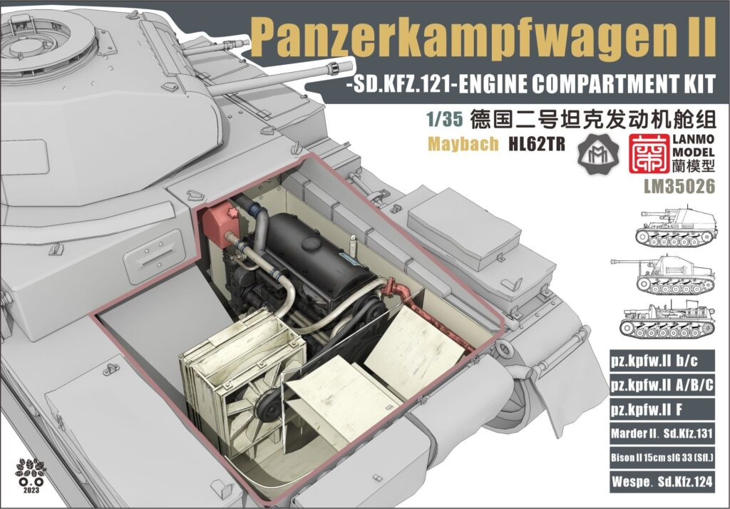 Lanmo: Panzer II Engine Compartment