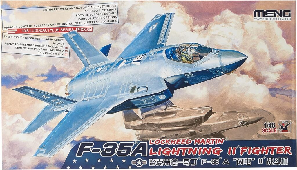 MENG LS-007 Model 1:48-F-35A Lightning II