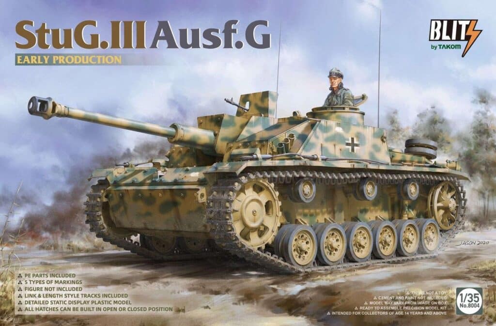Takom #8004 1/35 StuG.III Ausf.M G Early