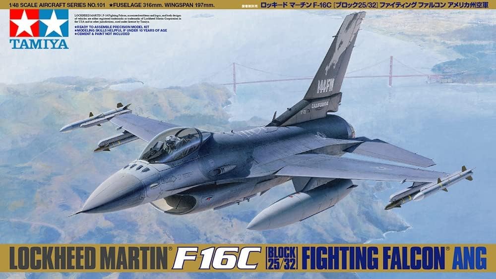 Tamiya Lockheed F-16C (Block 25/32)