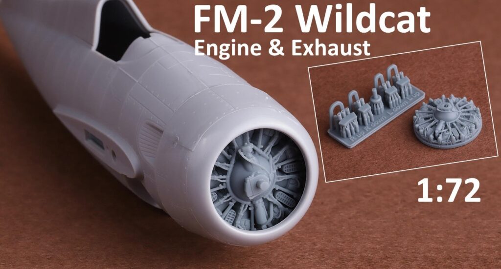 FM-2 Wildcat Engine & Exhaust Set Released