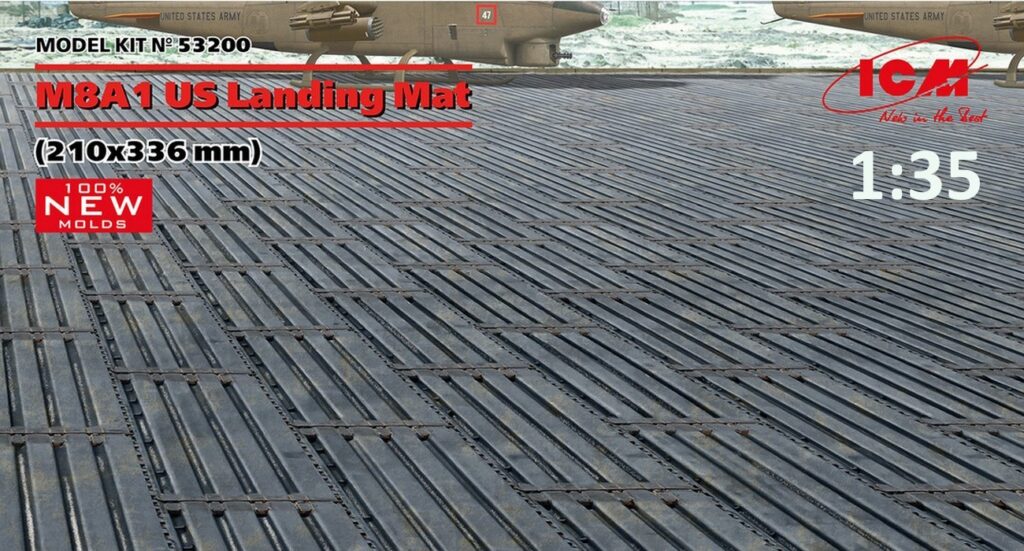 M8A1 US Landing Mat Box Contents