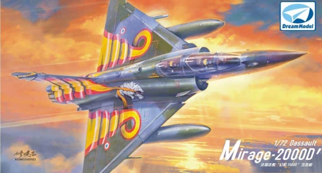 Mirage 2000D Box Contents & Build