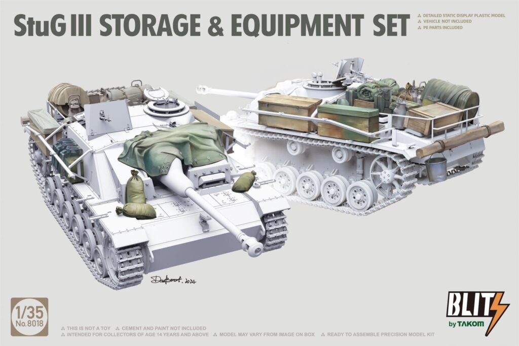 Takom: StuG III Storage and Equipment