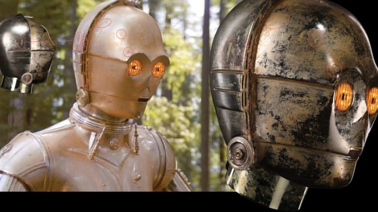 Iconic Star Wars droid's head up for auction...expected to fetch $1 million