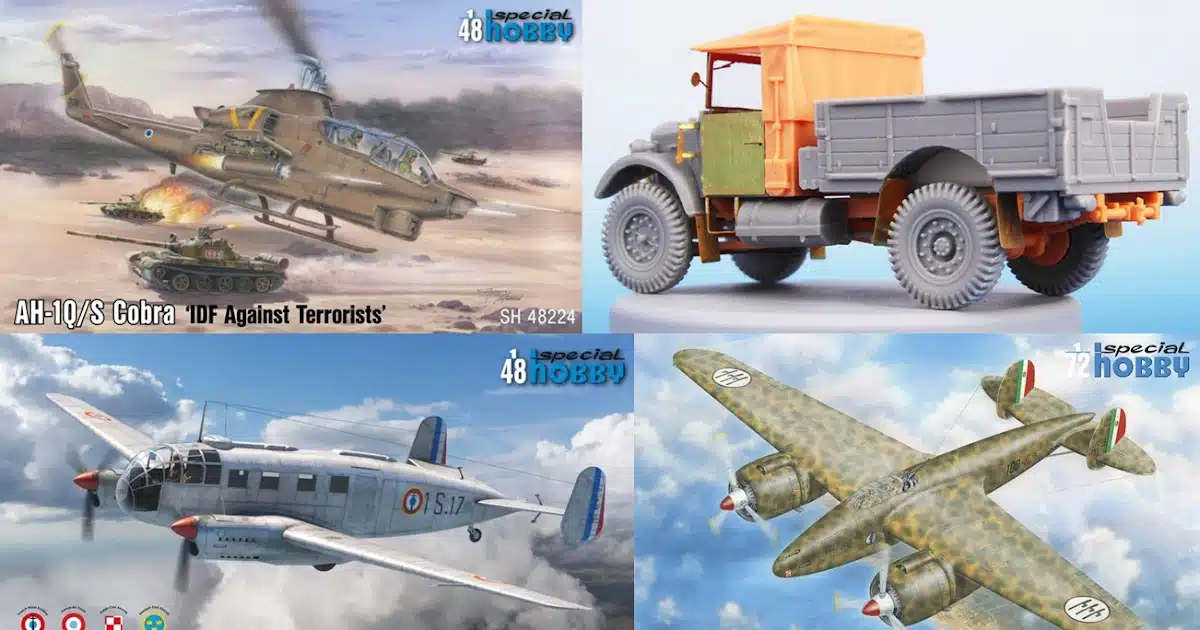 Special Hobby & CMK kits for March