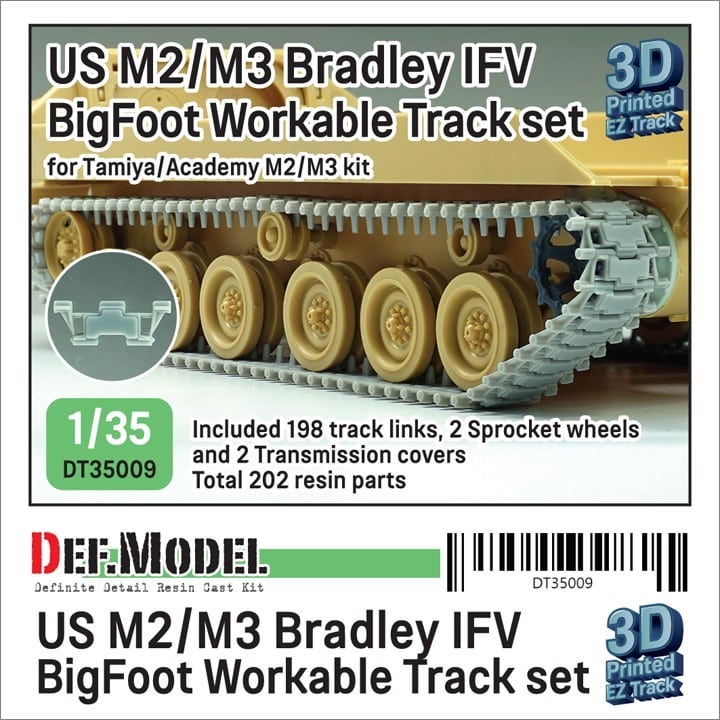 Bradley Roadwheels and Big Foot Tracks from DEF