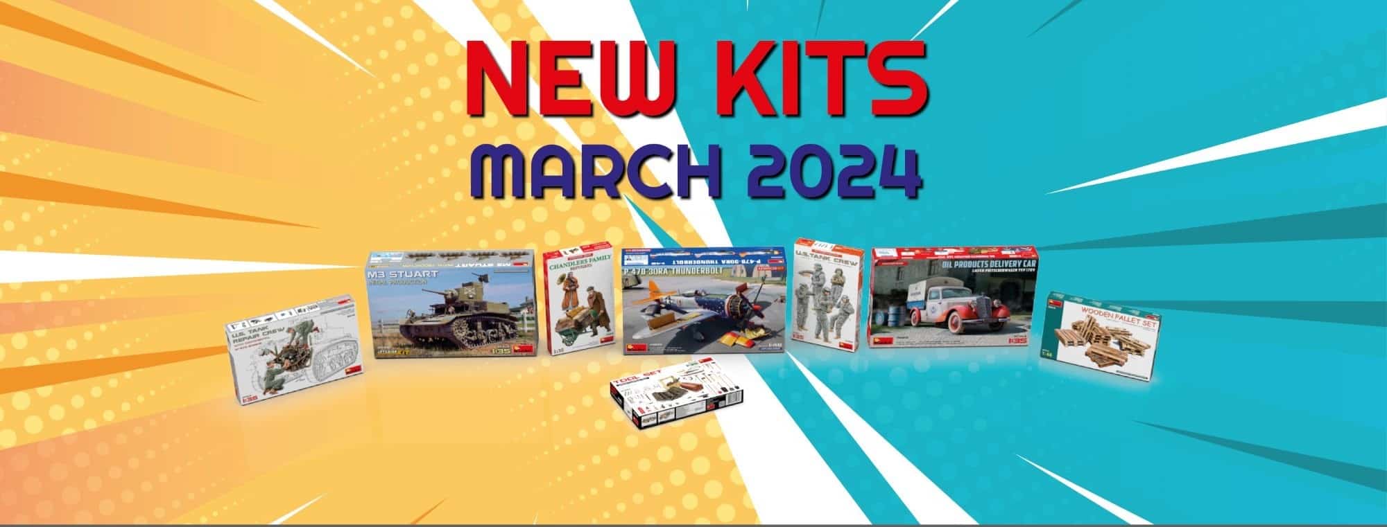 New #MiniArt Kits Available ✅ March 2024